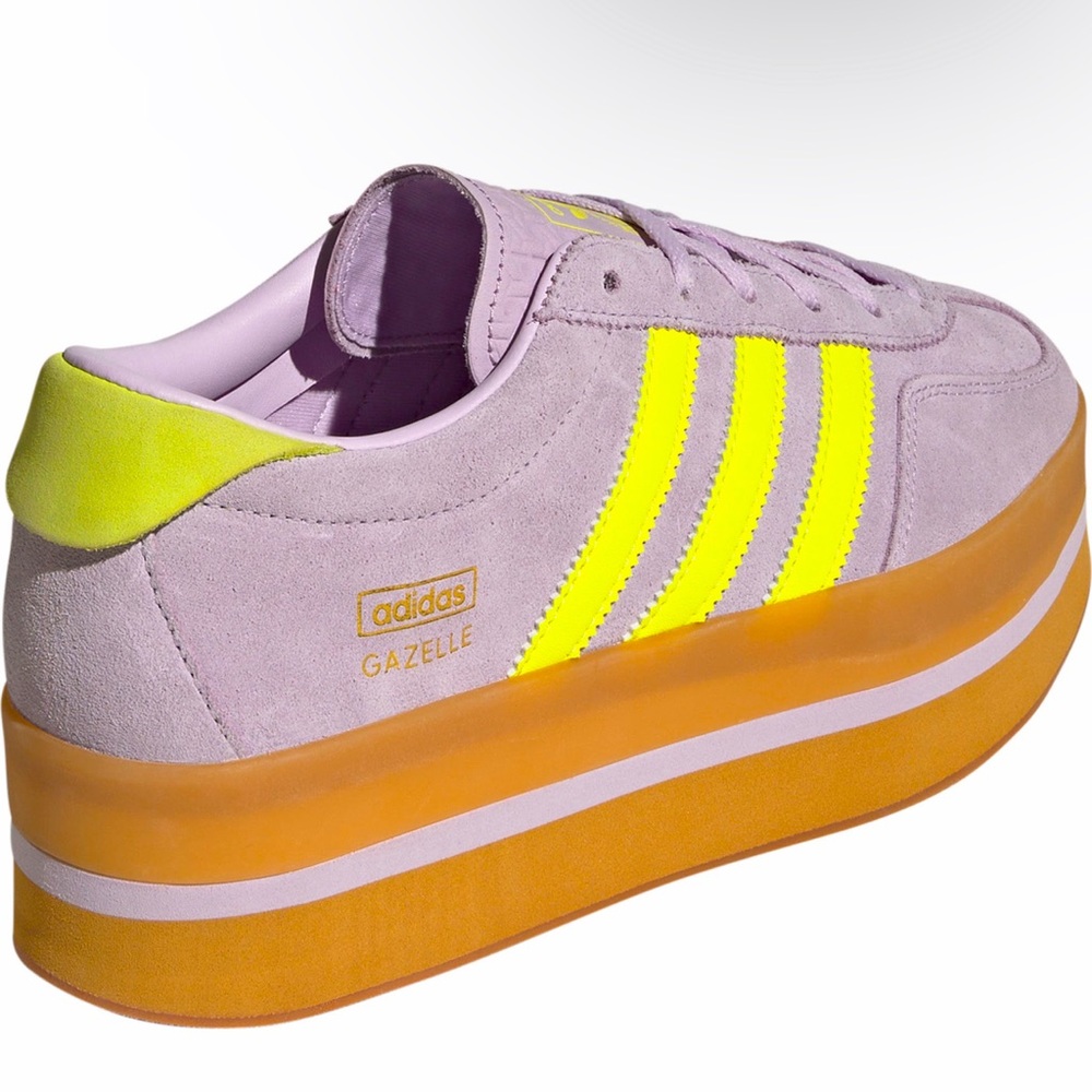 🌂 Adidas Gazelle Stack ICE LAVENDER 🪻 - Picture 4 of 4